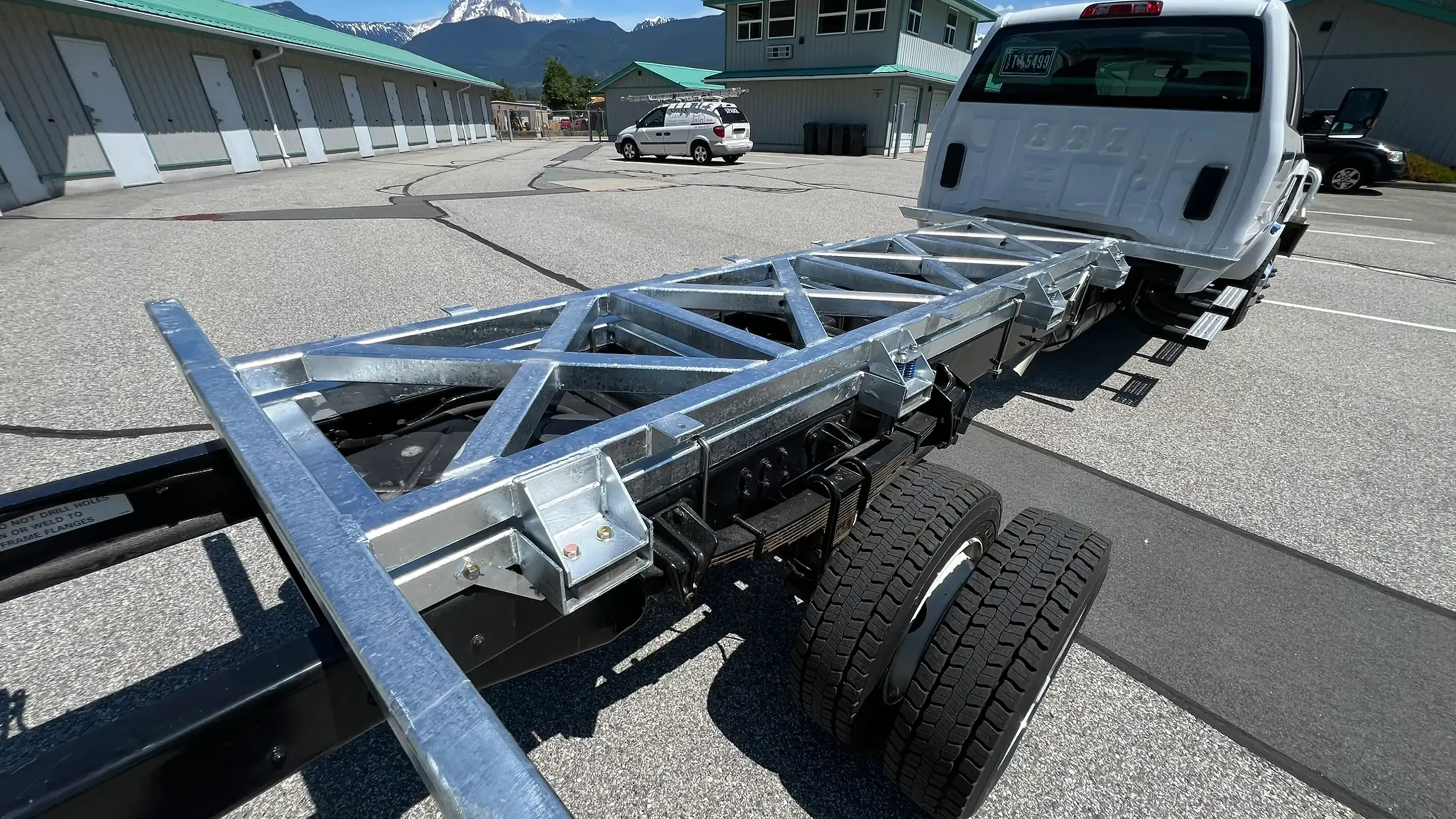 The Boondock Decks engineered truck sub frames